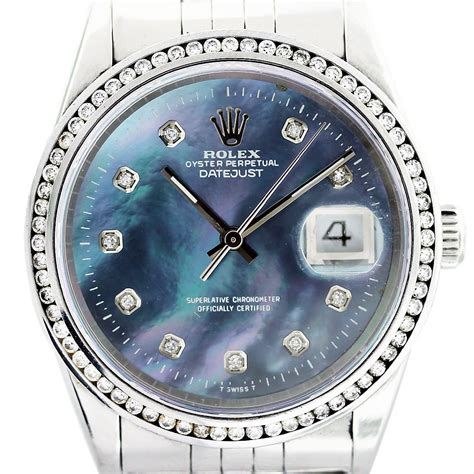 mens rolex mother of pearl dial